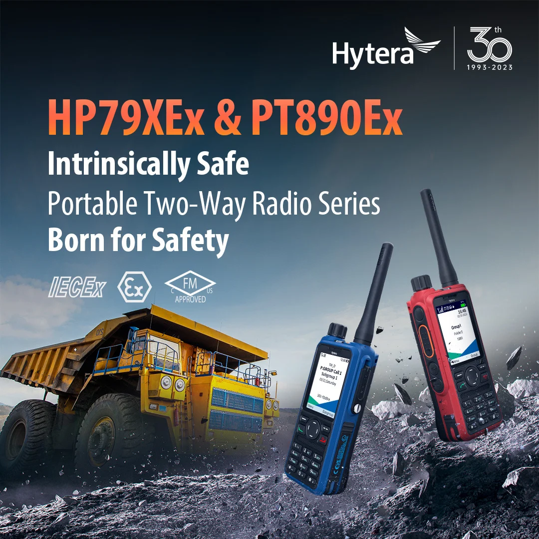 Hytera PT890Ex detail view